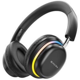Накладні навушники Bavin BH-53 Hi-Res RGB Light Black (HB-BH-53 BK)