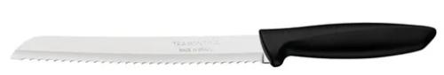 Кухонний ніж TRAMONTINA Plenus 23422/108 Black для хліба