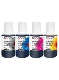 Комплект чорнил для принтера BARVA Epson T49Hx 4х140 мл, special, pigmented BK + C/M/Y OneKey (ET49H-140-MP)