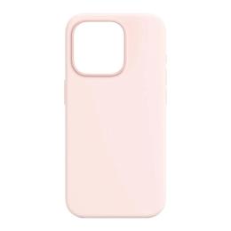 Чохол-накладка MakeFuture Silicone для Apple iPhone 15 Pro Chalk Pink (MCL-AI15PCP)