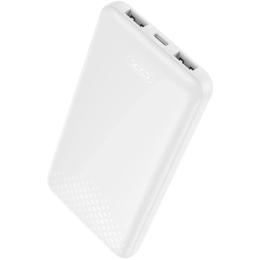 Зовнішній портативний акумулятор XO PB312 10000mAh White
