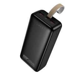 Зовнішній портативний акумулятор Hoco DB130A Tridentis 30 000mAh Black PD30W