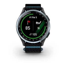 Смарт-годинник Garmin Approach J1 Cloud Blue with Black/Azure Band (010-03898-00)