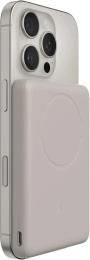 Зовнішній портативний акумулятор Belkin BoostCharge Slim Magnetic 5000mAh Sand (BPD020HQSA)