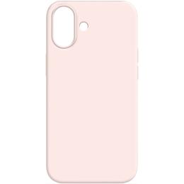 Чохол-накладка MakeFuture Silicone Apple iPhone 16 Plus Chalk Pink (MCL-AI16PLCP)