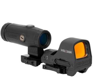 Коліматорний приціл HOLOSUN HE510C-GR та збільшувач HM3X Combo Set