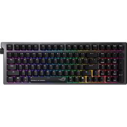 Клавіатура Asus ROG Strix Morph 96 NX Snow V2 Wireless Black (90MP04IF-BKMA03)