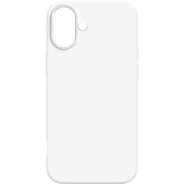 Чохол-накладка MakeFuture Silicone Apple iPhone 16 Plus White (MCL-AI16PLWH)