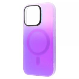 Чохол-накладка WAVE Matte Gradient Colors with Magnetic Ring для iPhone 16 Pro Light Purple