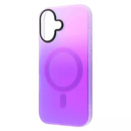 Чохол-накладка WAVE Matte Gradient Colors with Magnetic Ring для iPhone 16 Light Purple