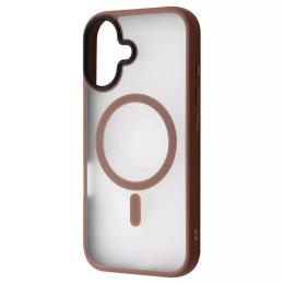 Чохол-накладка WAVE Matte Insane Case with Magnetic Ring для iPhone 16 Plus Desert Titanium