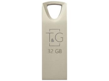 Флеш память T&amp;G G Metal 32GB USB 2.0 (117) Silver