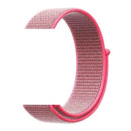 Ремінець для смарт-годинника EpiK Smart Watch Nylon Loop Straps 20 mm Pink