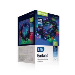 Гірлянда ColorWay CW-G-50L5UMC 5 м, кольорова USB
