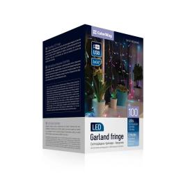 Гірлянда ColorWay CW-GF-100L36UMC 3мx0.6 м, 100LED USB різнокольорова