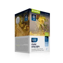 Гірлянда ColorWay CW-G-200L6VC White 6 м, теплий колір USB