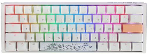 Клавіатура Ducky One 3 Mini Cherry MX Red RGB White EngUA