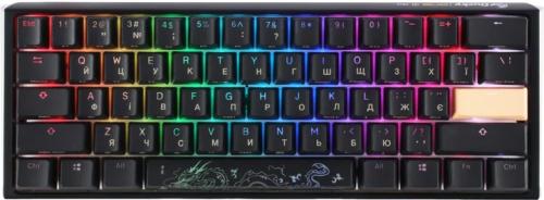 Клавіатура Ducky One 3 Mini Cherry MX Silent red RGB Black Eng/UA