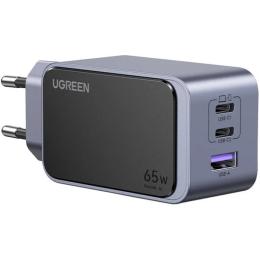 Адаптер живлення для телефона Ugreen X553 Nexode S Space Gray 65W GaN (35042)