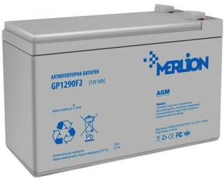 Акумулятор для ДБЖ Merlion 12V 9Ah White (GP1290F2) AGM 150x65x95 (100)