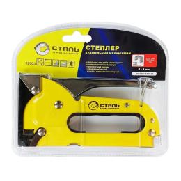 Степлер будівельний Voltronic 4-8 mm, Blister