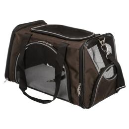 Сумка-переноска Trixie для собак Joe до 10 кг з поліестеру Dark Brown 28x28x47 см