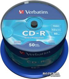 Диск Verbatim CD-R 43351 700 MB