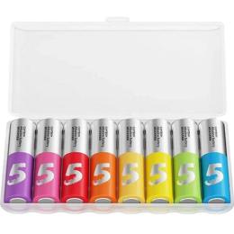 Батарейка CUKTECH AA high-performance rainbow alkaline battery * 8 (CUKB05CTCNCM)