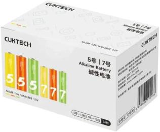 Батарейка CUKTECH AA + AAA rainbow alkaline battery (12 * AA + 12 * AAA) (CUKAAB10CNCM)