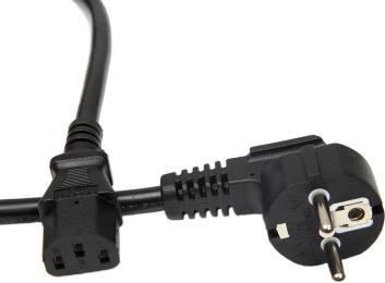 Кабель живлення PowerPlant CC360338 C13, 220 V, 3x1.5, 3 м