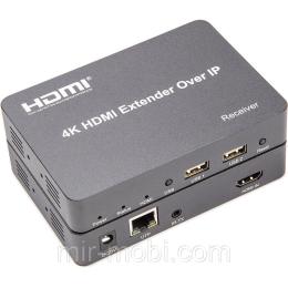Подовжувач сигналу PowerPlant 1080p, KVM, до 150м (HDES31)
