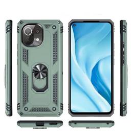 Чохол-накладка BeCover Military для Xiaomi Mi 11 Lite Dark Green