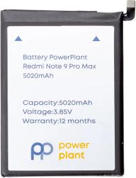 Акумулятор до телефону PowerPlant Xiaomi Redmi Note 9 Pro Max (SM220373) Black White