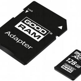 Карта памяті GoodRam MicroSDXC 128GB UHS-I/U3 Class 10 + SD-adapter R100/W70MB/s + SD-adapter (GGSM3AA-1280R12)