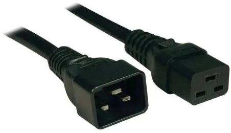 Кабель живлення Zpas C19/C20, 2m, 16A Black (T-SO-MKZ509E20E)