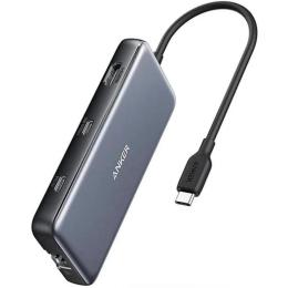 USB-хаб Anker 555 PowerExpand 8-in-1 Gray (A8383)