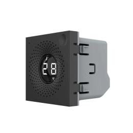 Термогігрометр LIVOLO 230В Black (VL-C7FCEZ-2BP)