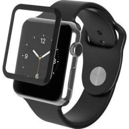 Захисна плівка для смарт-годинника Florence (full glue) Apple Watch Matte Series 3 38mm Black (тех.пак) (RL0