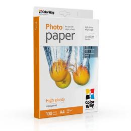 Фотопапір ColorWay 180г/м, A4 PGE180-100 OEM тех упаковка