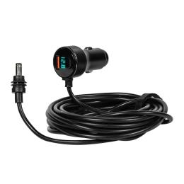 Кабель живлення для роутера E-NET для Starlink Mini автомобільний прикурювач/DC з USB Type-C та LED 3м (73-01011)
