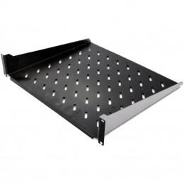 Полиця консольна 19 2U 450мм, чорна