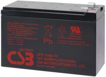 Акумулятор для ДБЖ CSB 12 V 9 Ah (UPS12460)