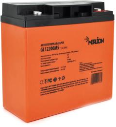 Акумулятор для ДБЖ Merlion 12 V 20 Ah (GL1220M5) GEL
