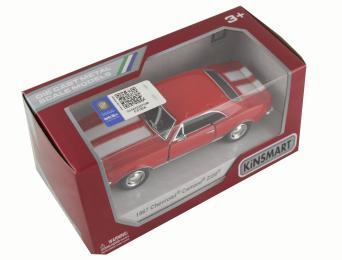 Іграшкова машинка Kinsmart Chevrolet Camaro KT5341W Red