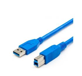 Дата-кабель Voltronic YT-3.0AMBM-3.0BL USB (тато) - USB Type B (тато) 3m Blue для периферії