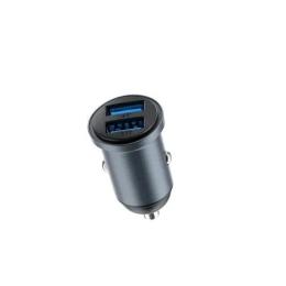 Автомобільний адаптер для телефона WIWU Wi-CC031 12W Nano Lite 2A Fast Car Charger Gray