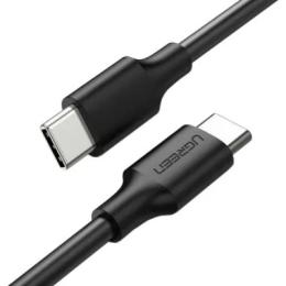 Дата-кабель Ugreen US316 USB Type-C (тато) - USB Type-C (тато) 1m Black 100W 5A