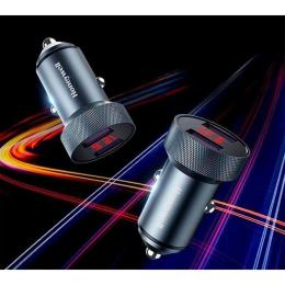 Автомобільний адаптер для телефона Xiaomi Youpin Honeywheel Dual USB 45W Car Charger (3296427)