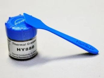 Термопаста Halnziye HY-883 10g Gray банку, 6.5 W - m-K, 0.004 C-in&amp;ampsup2 - W, -50340, Blister