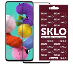 Захисне скло SKLO 3D для Samsung Galaxy A37 5G Black (00000084180_1)